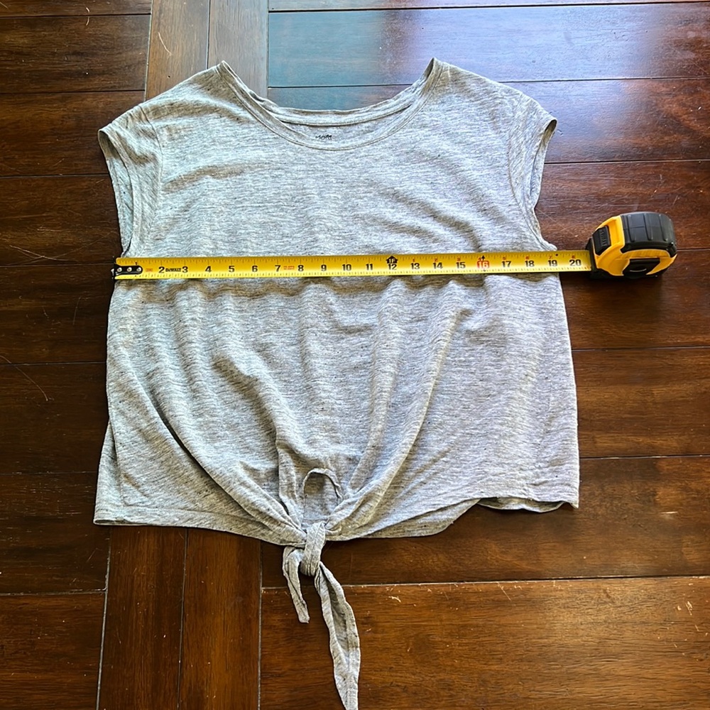 Margaret O'Leary Linen Tie Tee